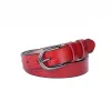 New 3.0 decorative belt for women, European and American personalized and fashionable thin waist belt, antique cowhide needle buckle women's belt in stock Application Scenario